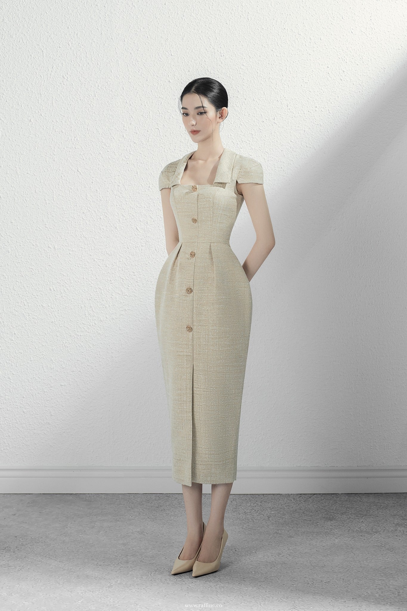 GEMMA CLASSIC PENCIL DRESS – RAFFINÉ
